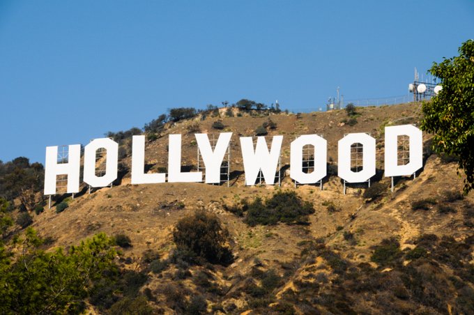 MS-20091120-00470 Letreiro de Hollywood (Hollywood Sign). Fica localizado no Mount Lee e foi criado em 1921.