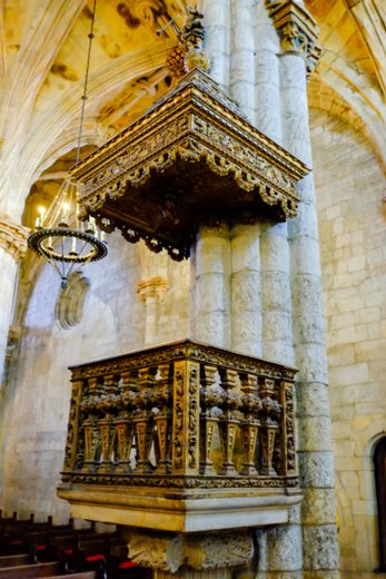 MS-20151020-00549 Sé de Viseu - Interior: púlpito.