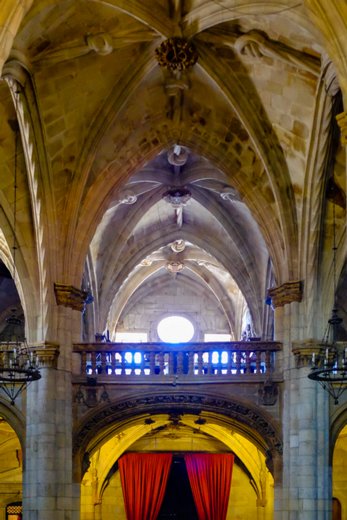 MS-20151020-00550 Sé de Viseu - Interior: nave central e coro-alto.